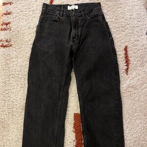 Studio Nicholson Black Denim Pants